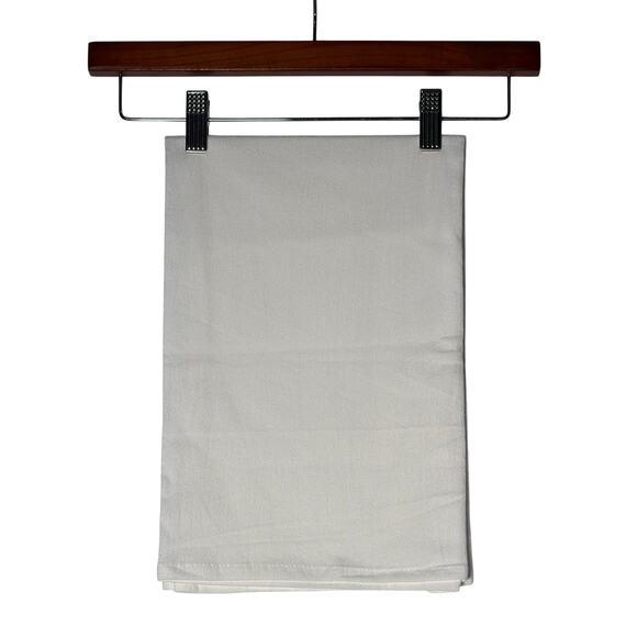 Cora & Pate Tea Towel Kitchen White Flour Sack Funny "My Biggest Strength.." NWT - Picture 2 of 5